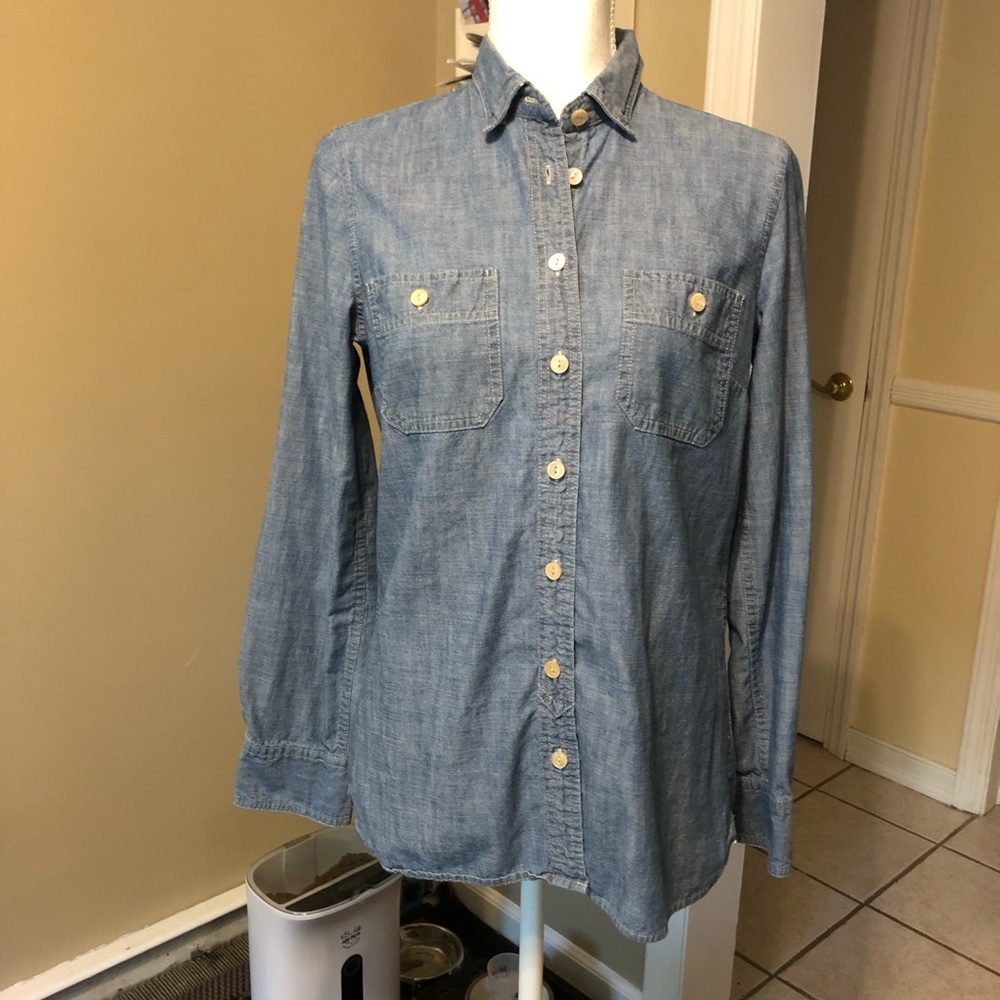 J.Crew chambray shirt